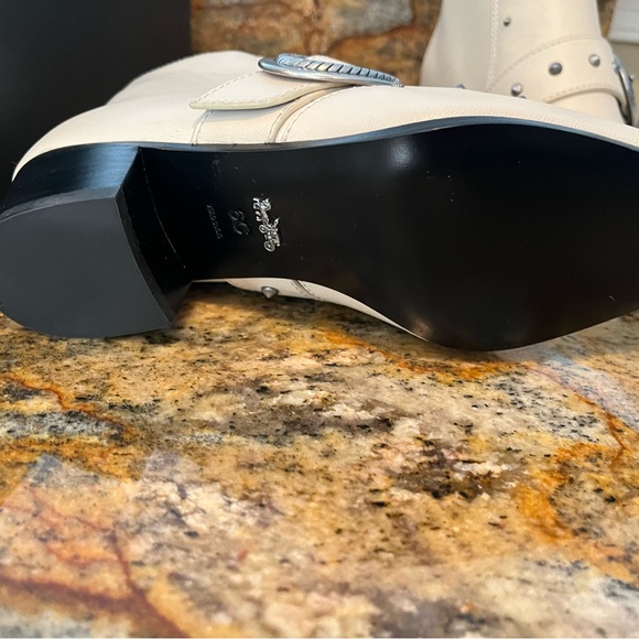 Coach studded boots NIB - Picture 3 of 4